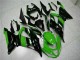 Noir Vert Carénage Kawasaki ZX6R 2013-2018 Noir Vert Carénage Kawasaki ZX6R 2013-2018