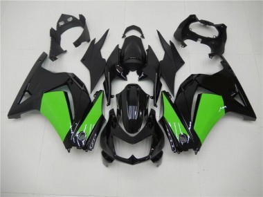 Noir Vert Carénages Kawasaki EX250 2008-2012