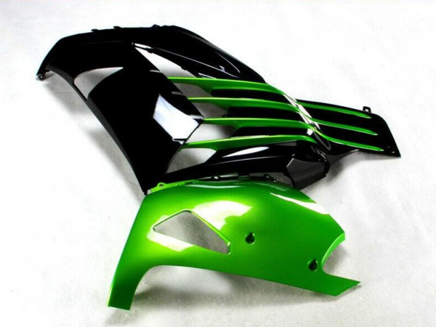 Noir Vert Carénages Kawasaki ZX14R ZZR 1400 2012-2021 Noir Vert Carénages Kawasaki ZX14R ZZR 1400 2012-2021