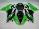 Noir Vert Carrosserie Kawasaki ZX6R 2009-2012 Noir Vert Carrosserie Kawasaki ZX6R 2009-2012