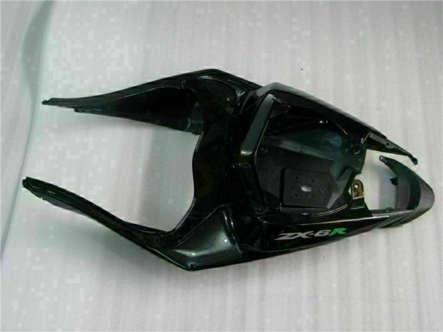 Noir Vert Carrosserie Kawasaki ZX6R 2009-2012 Noir Vert Carrosserie Kawasaki ZX6R 2009-2012