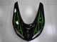 Noir Vert Flamme Carénage Kawasaki ZX10R 2006-2007 Noir Vert Flamme Carénage Kawasaki ZX10R 2006-2007