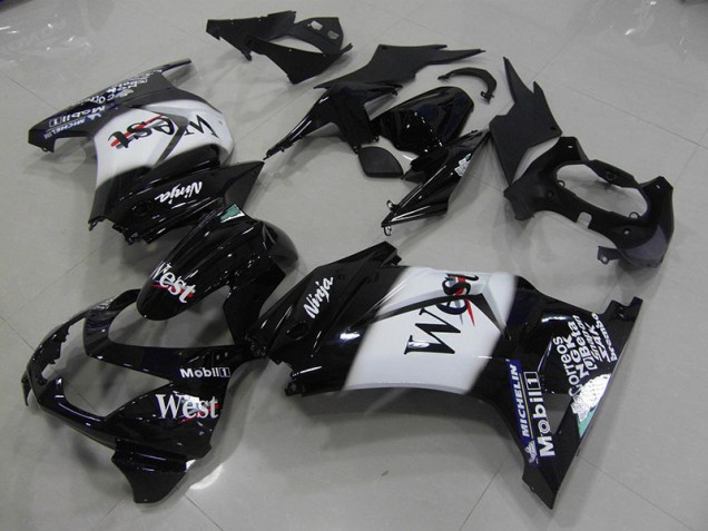 Noir West Carénage Kawasaki ZX 250R 2008-2012 Noir West Carénage Kawasaki ZX 250R 2008-2012
