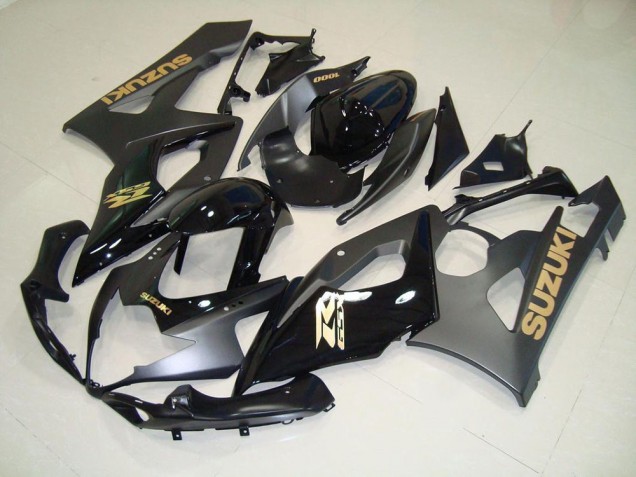 Noir avec Or Décalque Carénage Suzuki GSXR 1000 K5 2005-2006 Noir avec Or Décalque Carénage Suzuki GSXR 1000 K5 2005-2006