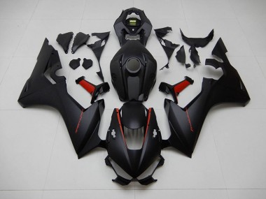 Noir avec Rouge Fireblade Carénage Honda CBR 1000 RR 2017-2023