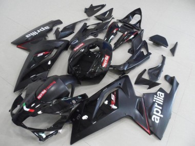 Noir et Noir Mat Carénage Aprilia RS 125 2006-2011