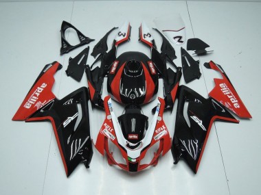 Noir et Rouge Carénage Aprilia RS 125 2006-2011