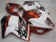 Orange Blanc Noir Carénage Suzuki GSXR 1300 Hayabusa 1996-2007 Orange Blanc Noir Carénage Suzuki GSXR 1300 Hayabusa 1996-2007