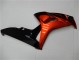 Orange Noir Carénage Honda CBR 1000 RR 2006-2007 Orange Noir Carénage Honda CBR 1000 RR 2006-2007