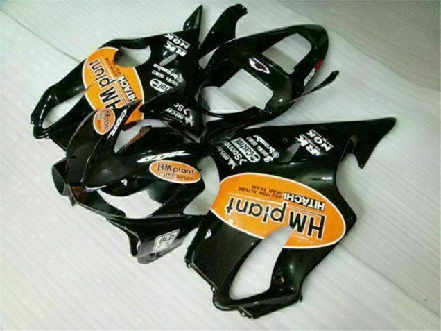 Orange Noir Carénage Honda CBR 600 F4i 2001-2003 Orange Noir Carénage Honda CBR 600 F4i 2001-2003