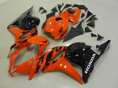 Orange Noir Carénage Honda CBR 600 RR 2009-2012