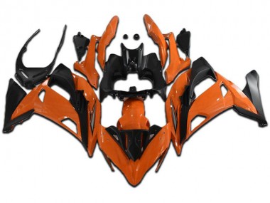 Orange Noir Carénage Kawasaki EX650 2017-2019