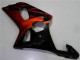 Orange Noir Carénage Suzuki GSXR 1000 K1 2000-2002 Orange Noir Carénage Suzuki GSXR 1000 K1 2000-2002
