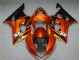 Orange Noir Carénage Suzuki GSXR 1000 K3 2003-2004 Orange Noir Carénage Suzuki GSXR 1000 K3 2003-2004