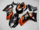 Orange Noir Carénage Suzuki GSXR 1000 K7 2007-2008 Orange Noir Carénage Suzuki GSXR 1000 K7 2007-2008