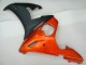 Orange Noir Carénage Yamaha R6 2003-2005 Orange Noir Carénage Yamaha R6 2003-2005