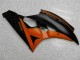 Orange Noir Carénage Yamaha R6 2006-2007 Orange Noir Carénage Yamaha R6 2006-2007