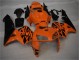 Orange Noir Carénages Honda CBR 600 RR 2005-2006 Orange Noir Carénages Honda CBR 600 RR 2005-2006