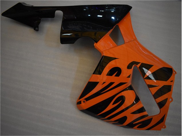Orange Noir Carénages Honda CBR 600 RR 2005-2006 Orange Noir Carénages Honda CBR 600 RR 2005-2006