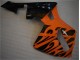 Orange Noir Carénages Honda CBR 600 RR 2005-2006 Orange Noir Carénages Honda CBR 600 RR 2005-2006