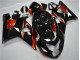 Orange Noir Carénages Suzuki GSXR 600 / 750 K4 2004-2005 Orange Noir Carénages Suzuki GSXR 600 / 750 K4 2004-2005