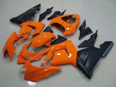 Orange Noir Mat Carénage Kawasaki ZX10R 2003-2005