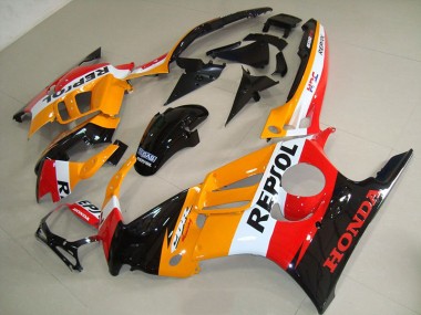 Orange Noir Repsol Carénage Honda CBR 600 F3 1995-1998
