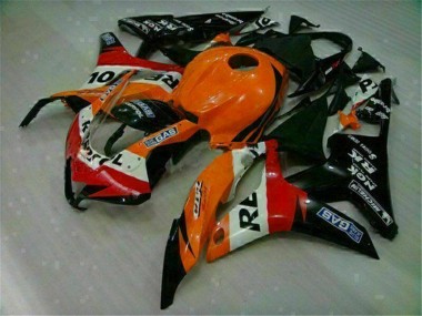 Orange Noir Repsol Carénages Honda CBR 600 RR 2007-2008