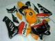 Orange Noir Repsol Carrosserie Honda CBR 600 RR 2005-2006 Orange Noir Repsol Carrosserie Honda CBR 600 RR 2005-2006