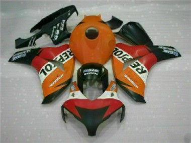 Orange Repsol Carénage Honda CBR 1000 RR 2008-2011