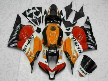 Orange Repsol Carénage Honda CBR 600 RR 2009-2012