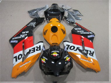 Orange Rouge Repsol Carénage Honda CBR 1000 RR 2004-2005