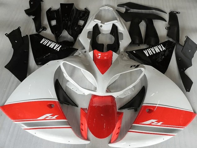 Racy Rouge Blanc Noir Carénage Yamaha R1 2009-2011 Racy Rouge Blanc Noir Carénage Yamaha R1 2009-2011