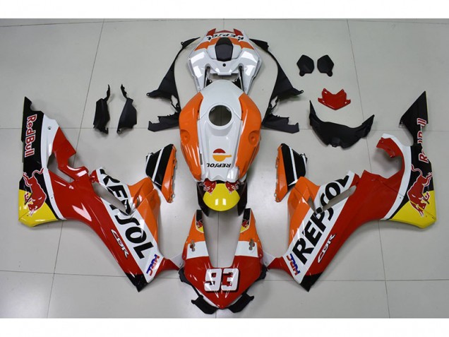 Repsol 93 Red Bull Carénage Honda CBR 1000 RR 2017-2023 Repsol 93 Red Bull Carénage Honda CBR 1000 RR 2017-2023