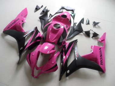 Rose Noir Carénage Honda CBR 600 RR 2007-2008