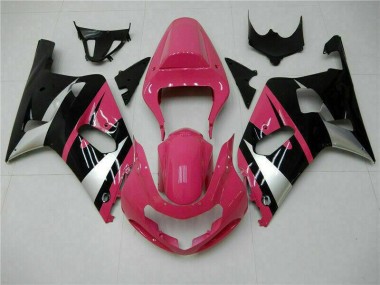 Rose Noir Carénage Suzuki GSXR 600 / 750 K1 K2 K3 2001-2003