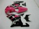 Rose Noir Carénage Suzuki GSXR 600 / 750 K1 K2 K3 2001-2003 Rose Noir Carénage Suzuki GSXR 600 / 750 K1 K2 K3 2001-2003