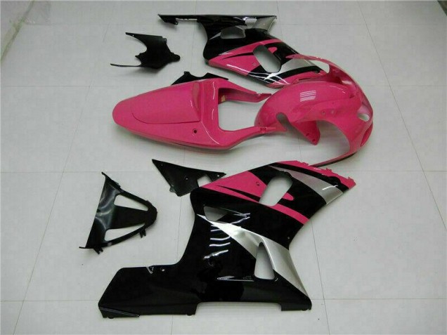 Rose Noir Carénage Suzuki GSXR 600 / 750 K1 K2 K3 2001-2003 Rose Noir Carénage Suzuki GSXR 600 / 750 K1 K2 K3 2001-2003