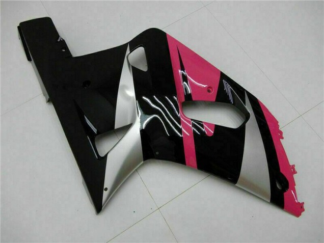 Rose Noir Carénage Suzuki GSXR 600 / 750 K1 K2 K3 2001-2003 Rose Noir Carénage Suzuki GSXR 600 / 750 K1 K2 K3 2001-2003