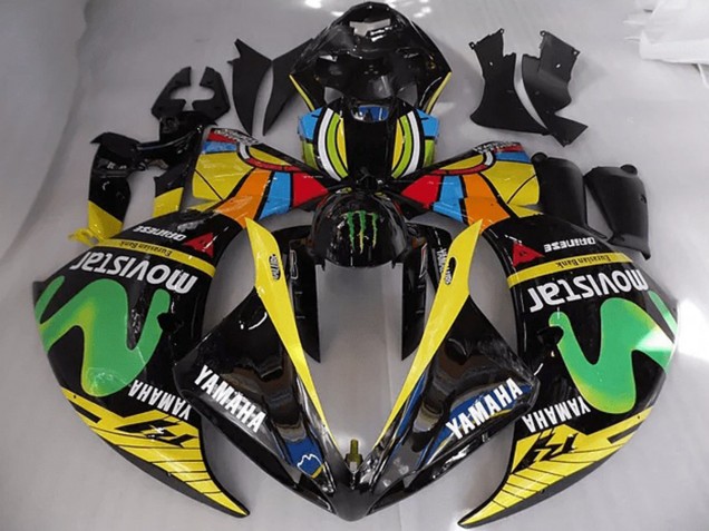 Rossi Movistar Carénage Yamaha R1 2009-2011