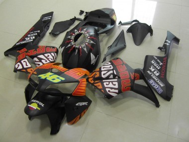 Rossi Noir Mat Carénage Honda CBR 600 RR 2005-2006
