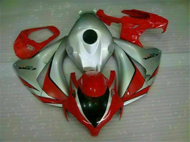 Rouge Argent Carénage Honda CBR 1000 RR 2008-2011 Rouge Argent Carénage Honda CBR 1000 RR 2008-2011