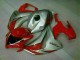 Rouge Argent Carénage Honda CBR 1000 RR 2008-2011 Rouge Argent Carénage Honda CBR 1000 RR 2008-2011