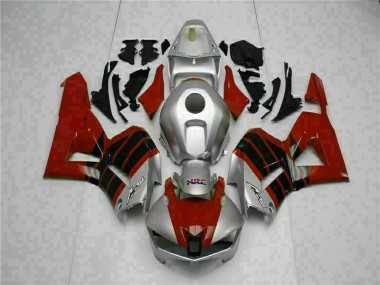 Rouge Argent Carénage Honda CBR 600 RR 2013-2021