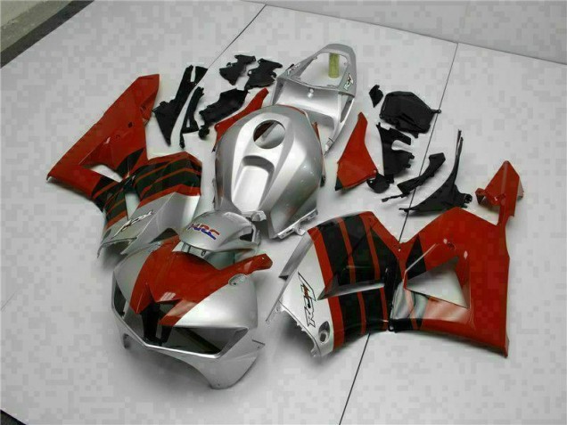 Rouge Argent Carénage Honda CBR 600 RR 2013-2021 Rouge Argent Carénage Honda CBR 600 RR 2013-2021