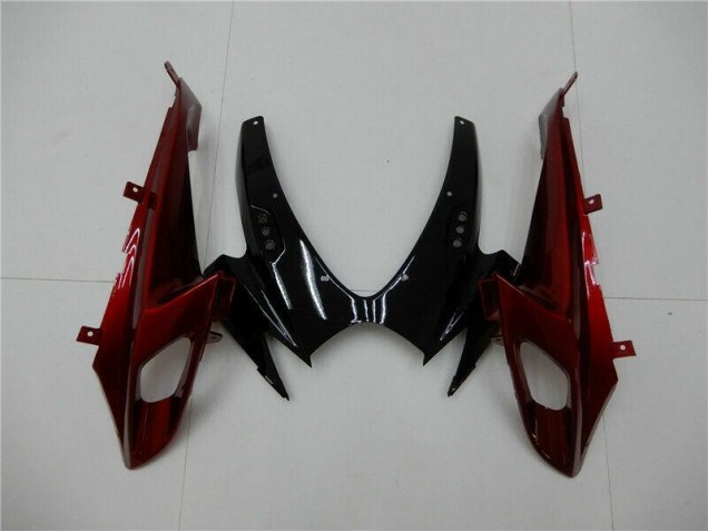 Rouge Argent Carénage Suzuki GSXR 600 / 750 K6 2006-2007 Rouge Argent Carénage Suzuki GSXR 600 / 750 K6 2006-2007