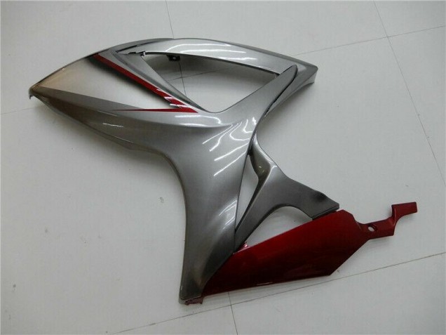 Rouge Argent Carénage Suzuki GSXR 600 / 750 K6 2006-2007 Rouge Argent Carénage Suzuki GSXR 600 / 750 K6 2006-2007