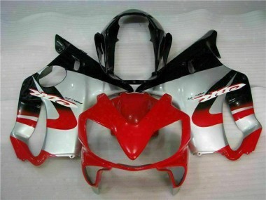 Rouge Argent Carénages Honda CBR 600 F4i 2004-2007