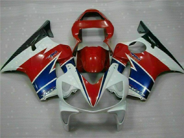 Rouge Blanc Bleu Carénage Honda CBR 600 F4i 2001-2003 Rouge Blanc Bleu Carénage Honda CBR 600 F4i 2001-2003