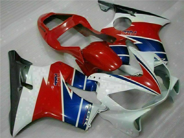 Rouge Blanc Bleu Carénage Honda CBR 600 F4i 2001-2003 Rouge Blanc Bleu Carénage Honda CBR 600 F4i 2001-2003